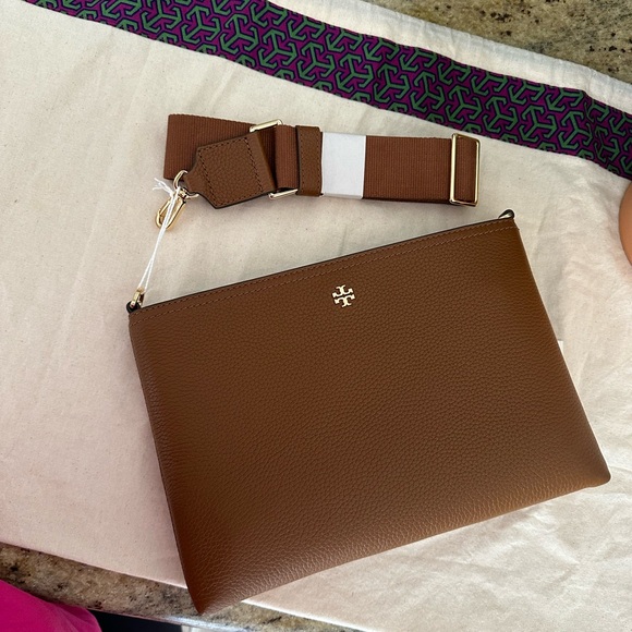 New Tory Burch Blake Swingpack Crossbody Cortado Color - Picture 6 of 10